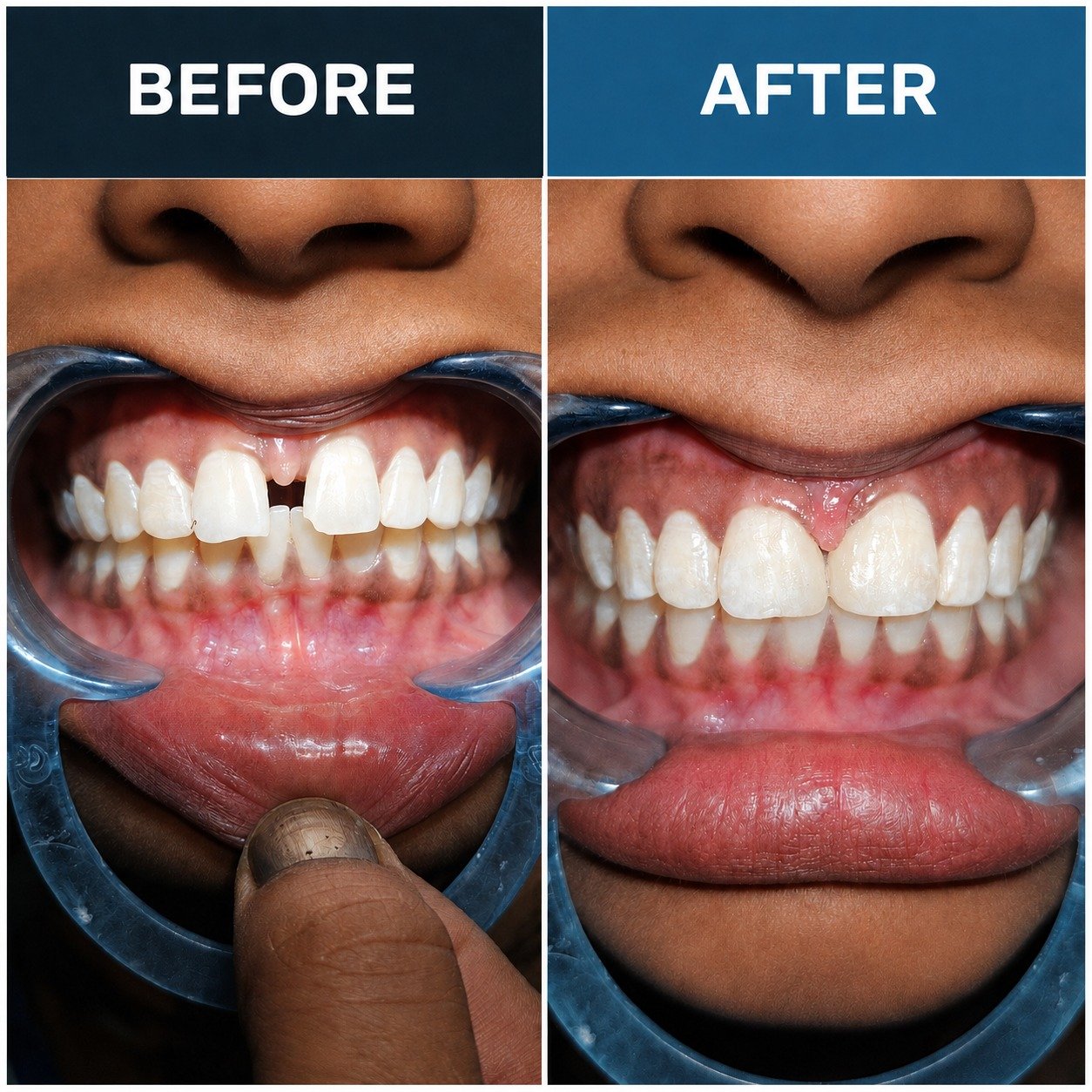 Front Teeth Gap? Smile Correction Possible

Front teeth gap या spacing की वजह से smile confidence affect हो सकता है। सही dental evaluation के बाद braces, aligners, composite build-up या other suitable treatment से gap correction और smile appearance improve की जा सकती है.

📍 Singhal Dental Care
Dr. Mohit Singhal
C-26, Sector-C, Alkapuri Tiraha, Aliganj, Lucknow
📞 9369756185

front teeth gap, teeth gap correction, gap between teeth, dental spacing treatment, diastema correction, smile correction, before after dental treatment, teeth alignment, front teeth spacing, gap closure treatment, cosmetic dental correction, smile makeover, braces for teeth gap, aligners for gap teeth, composite gap filling, confident smile

#FrontTeethGap, #TeethGapCorrection, #GapClosure, #DentalSpacing, #DiastemaCorrection, #SmileCorrection, #BeforeAfterSmile, #TeethAlignment, #SmileMakeover, #CosmeticDentistry, #BracesTreatment, #AlignersTreatment, #CompositeFilling, #ConfidentSmile, #DentalCare