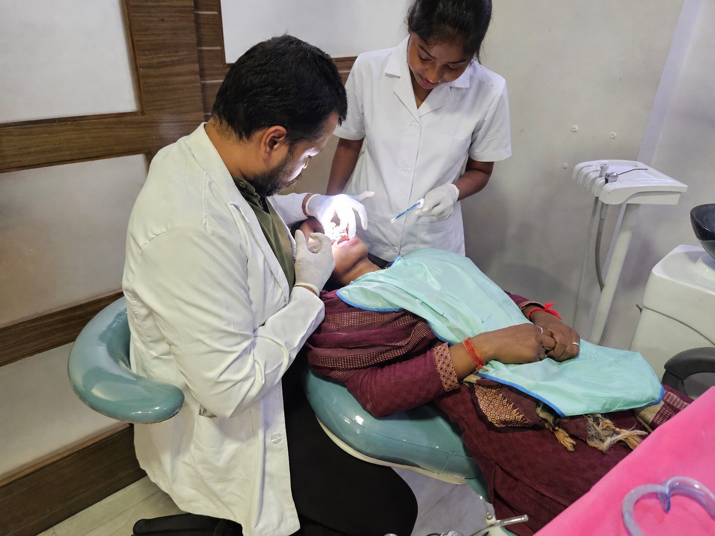 Proper Dental Check-Up से शुरू होती है सही Treatment Planning

Dental problem को सही तरीके से समझने के लिए पहले proper check-up, examination और treatment planning जरूरी होती है। Clean setup, trained assistance और doctor supervision में dental care ज्यादा comfortable और organized feel हो सकती है.

dental checkup, dental examination, dental treatment planning, dentist consultation, oral health checkup, dental care process, clinical dental care, patient dental care, hygienic dental treatment, doctor guided treatment, dental procedure, dental clinic visit, tooth problem checkup, dental diagnosis, oral care consultation, dental treatment room

#DentalCheckup, #DentalExamination, #DentalTreatment, #DentalCare, #OralHealth, #DentistConsultation, #TreatmentPlanning, #PatientCare, #DentalClinic, #HygienicTreatment, #DoctorGuidance, #OralCare, #DentalProcedure, #HealthyTeeth, #SmileCare